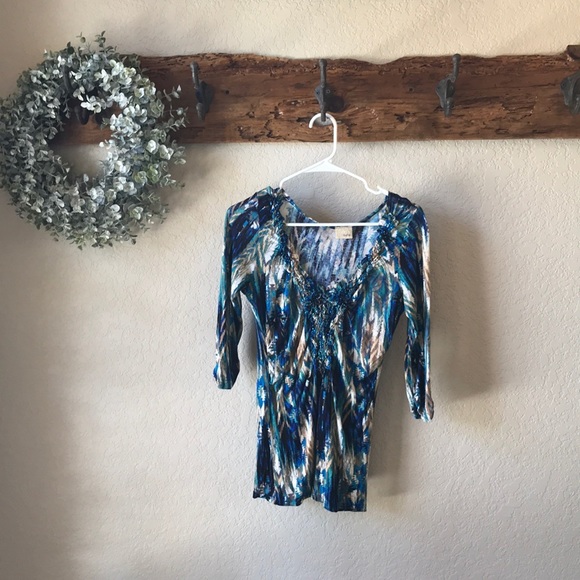 Multi colored blouse - Picture 1 of 1